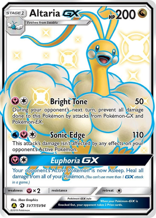Image for Altaria GX (SV77/SV94) (Hidden Fates: Shiny Vault) - Pokemon
