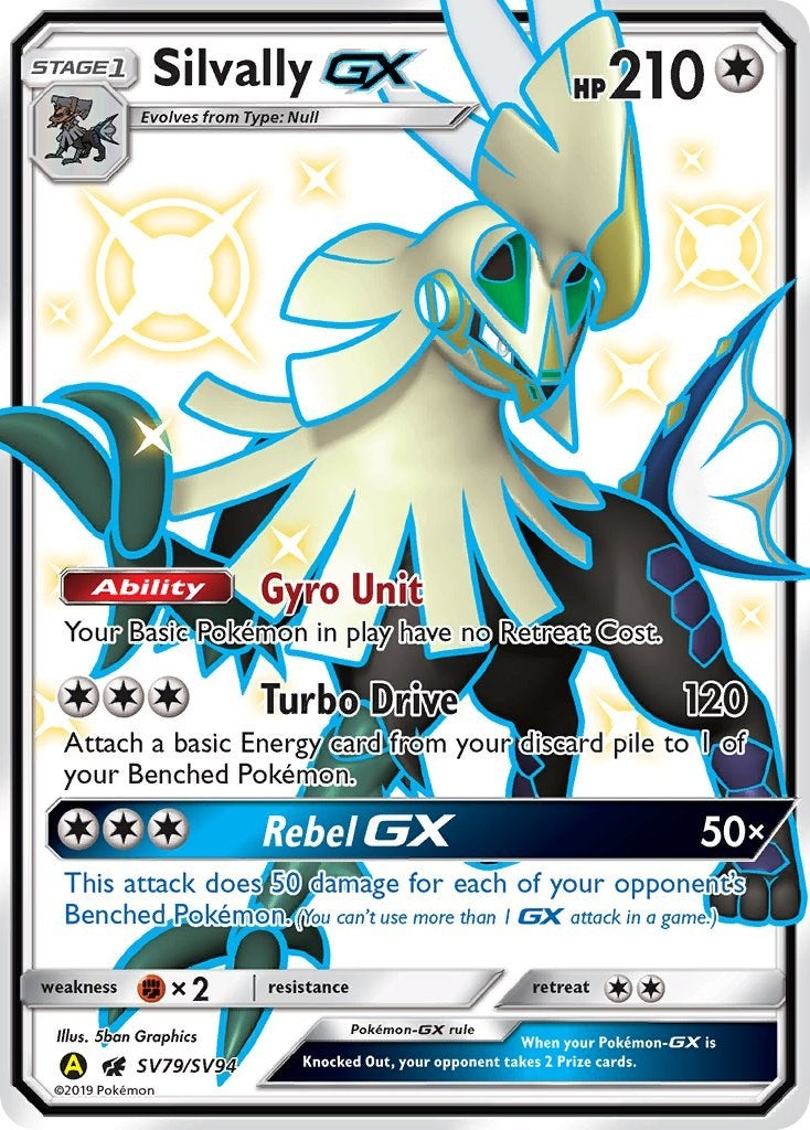 Image for Silvally GX (SV79/SV94) (Hidden Fates: Shiny Vault) - Pokemon
