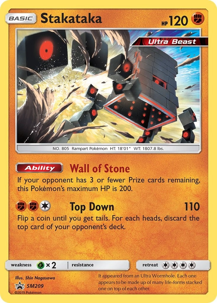 Image for Stakataka - SM209 (SM209) (SM Promos) - Pokemon