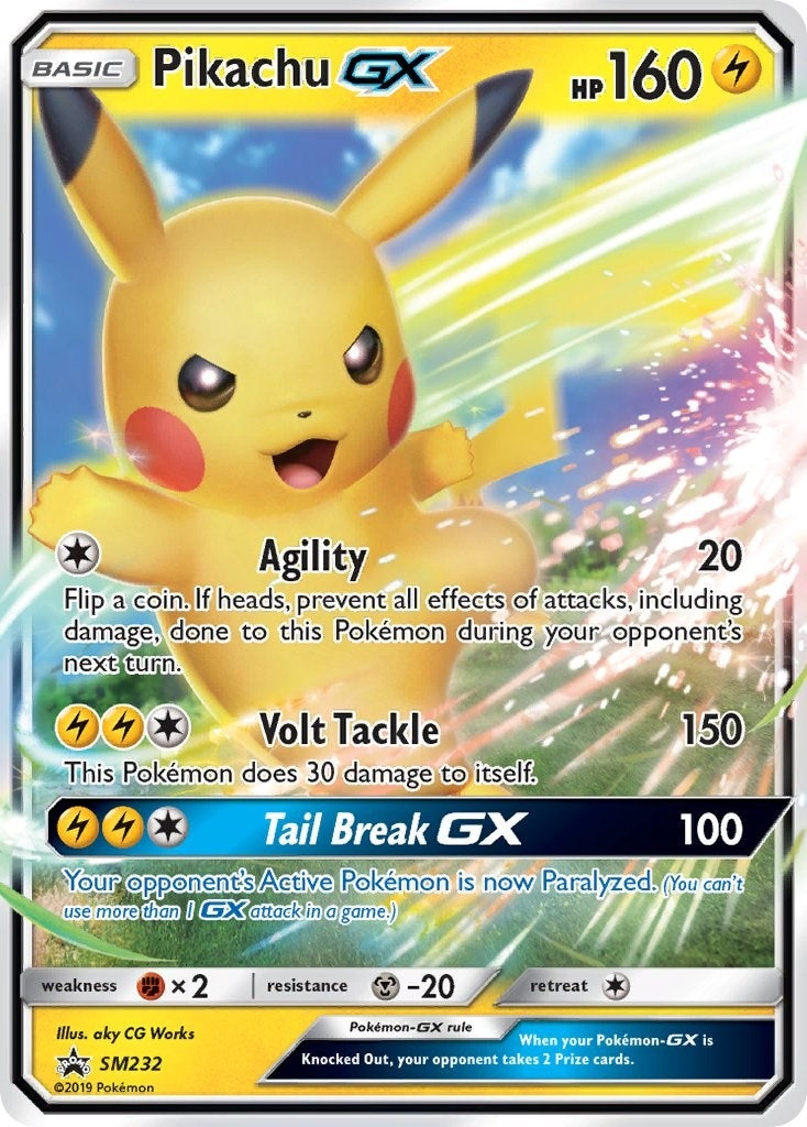 Image for Pikachu GX - SM232 (SM232) (SM Promos) - Pokemon