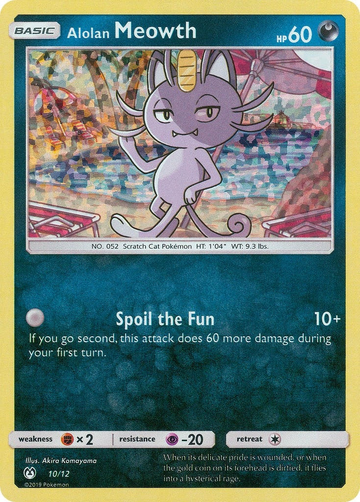 Image for Alolan Meowth (010/012) (McDonald's Promos 2019) - Pokemon