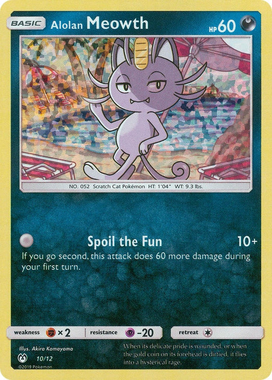 Image for Alolan Meowth (010/012) (McDonald's Promos 2019) - Pokemon