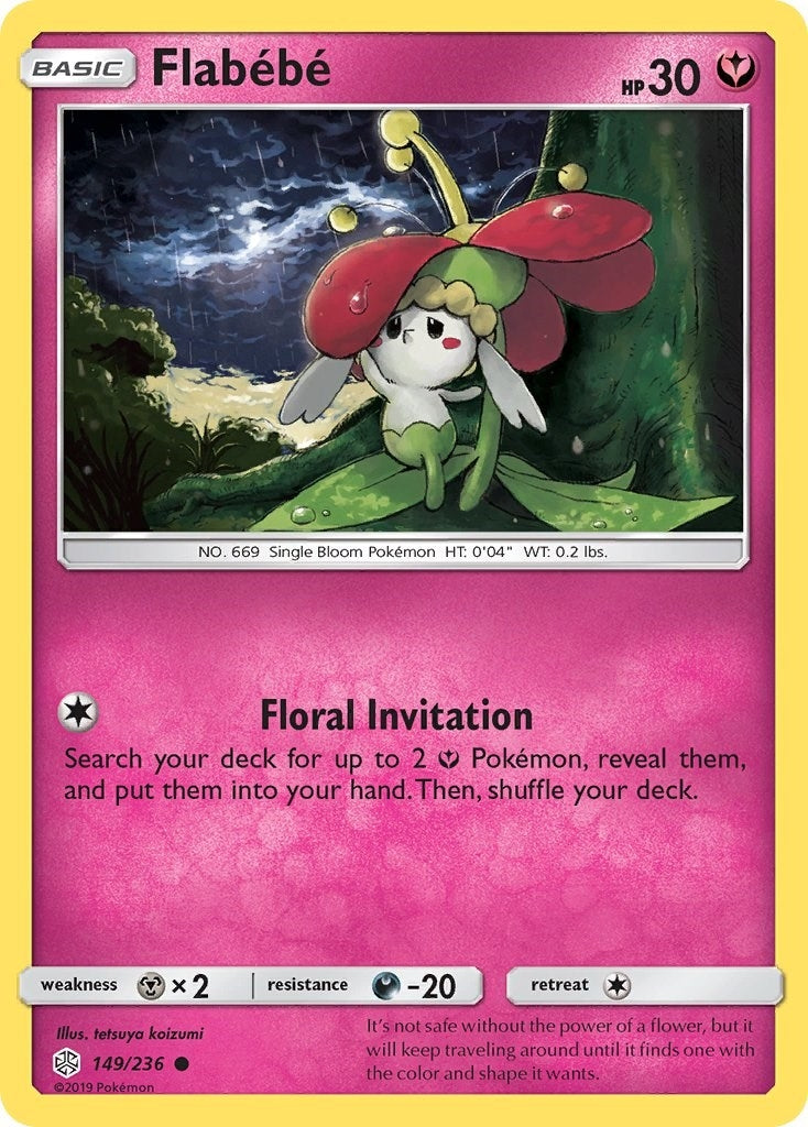 Image for Flabebe (149/236) (SM - Cosmic Eclipse) - Pokemon
