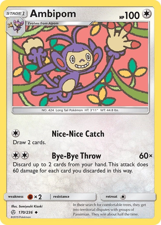 Image for Ambipom (170/236) (SM - Cosmic Eclipse) - Pokemon