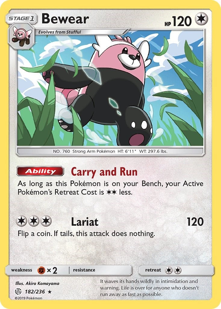 Image for Bewear (182/236) (SM - Cosmic Eclipse) - Pokemon