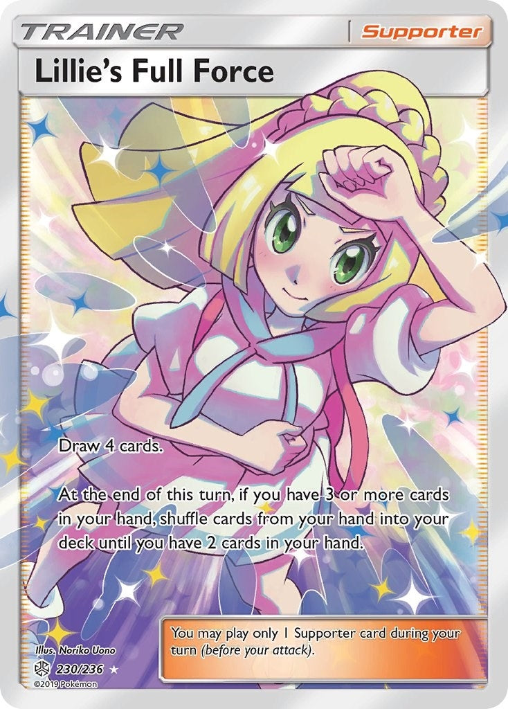 Image for Lillie's Full Force (Full Art) (230/236) (SM - Cosmic Eclipse) - Pokemon