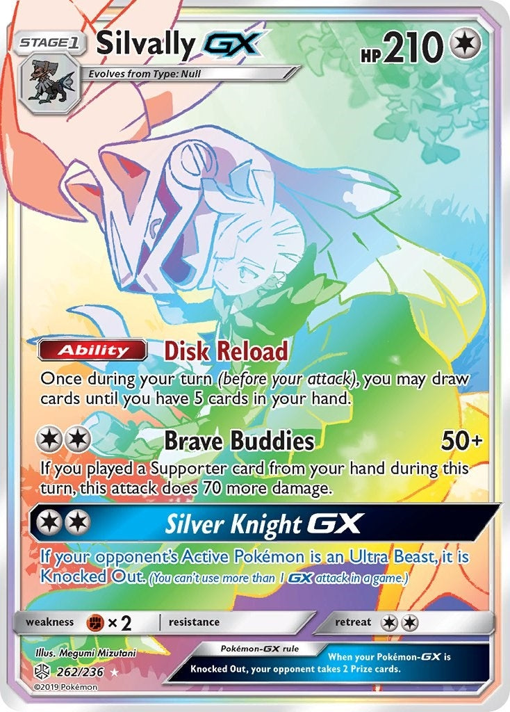 Image for Silvally GX (Secret) (262/236) (SM - Cosmic Eclipse) - Pokemon