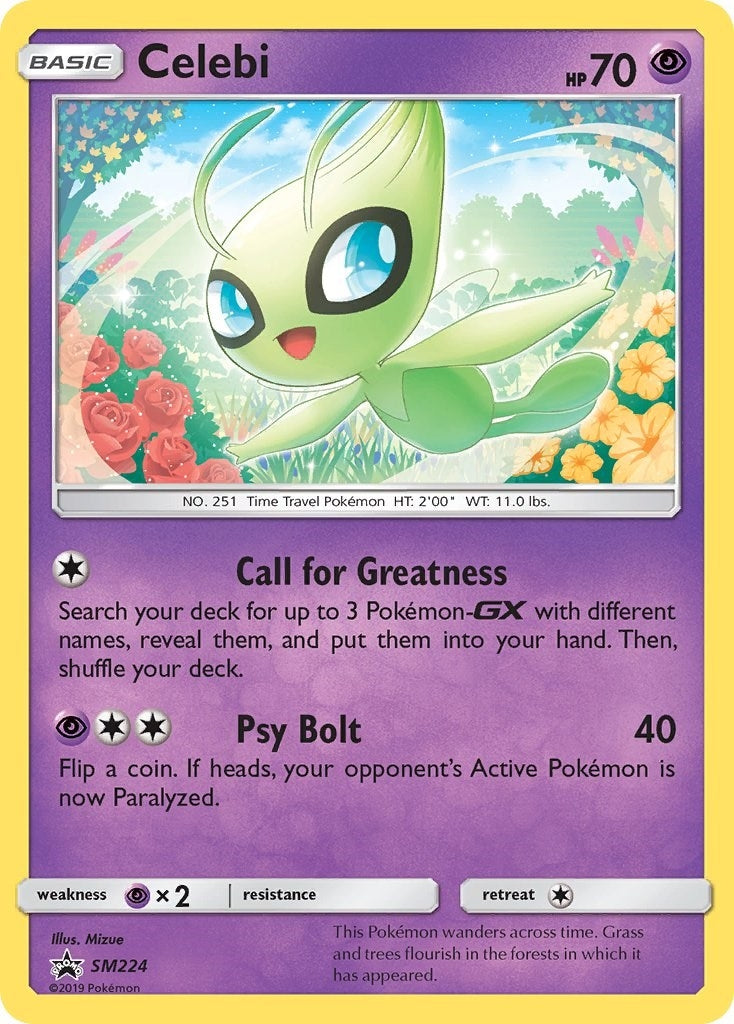 Image for Celebi - SM224 (SM224) (SM Promos) - Pokemon