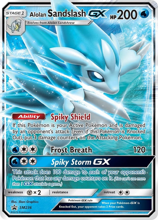 Image for Alolan Sandslash GX - SM236 (SM236) (SM Promos) - Pokemon