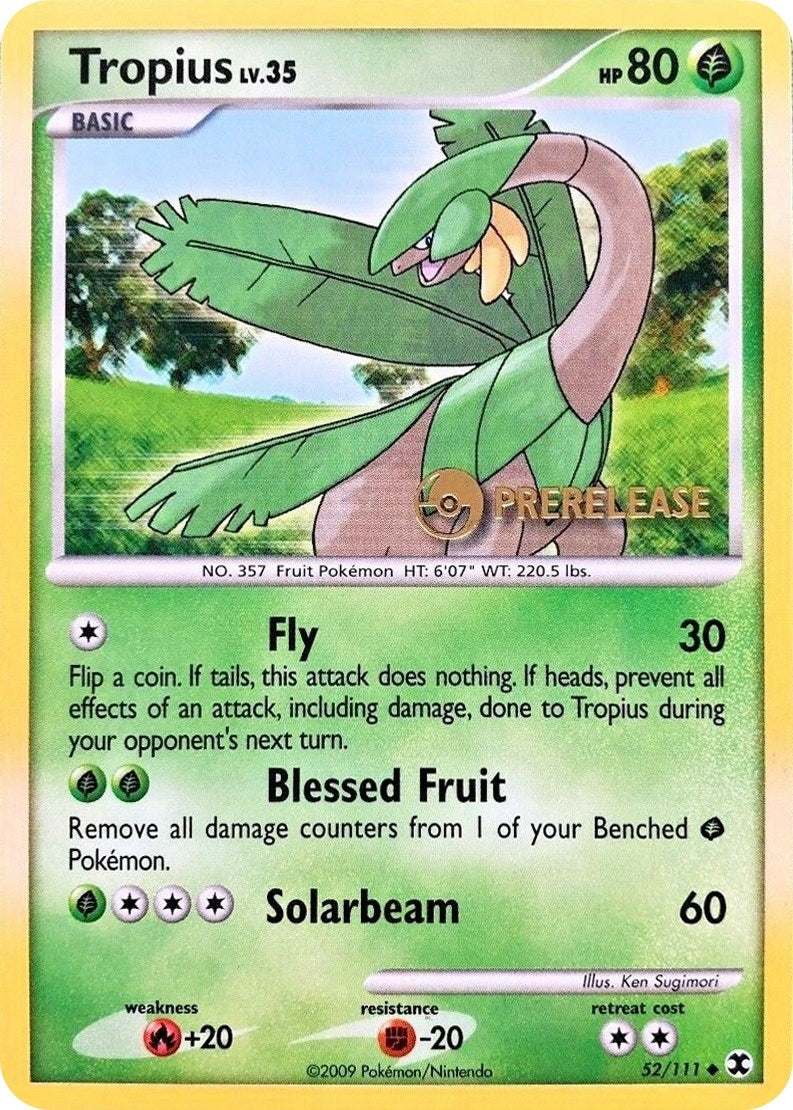 Image for Tropius - 52/111 (Prerelease) (52/111) (Nintendo Promos) - Pokemon
