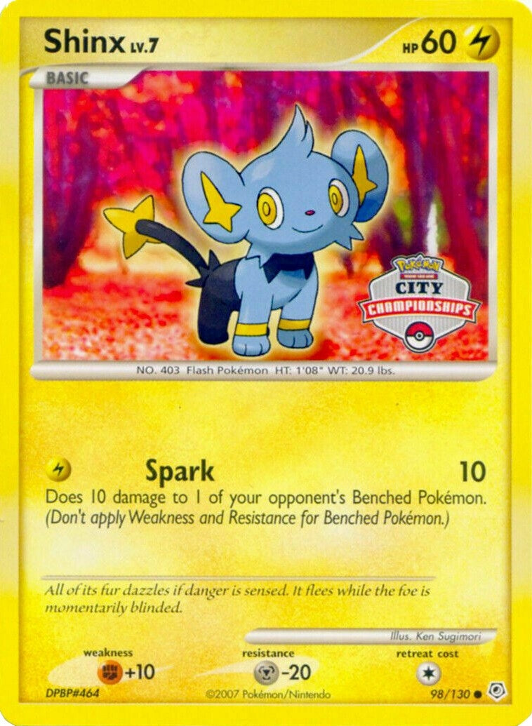 Image for Shinx - 98/130 (City Championships) (98/130) (Nintendo Promos) - Pokemon