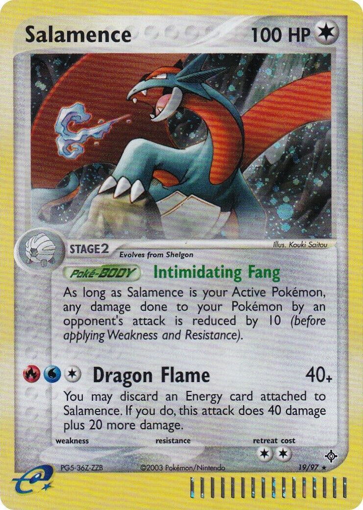 Image for Salamence - 19/97 (e-League) (19/97) (Nintendo Promos) - Pokemon