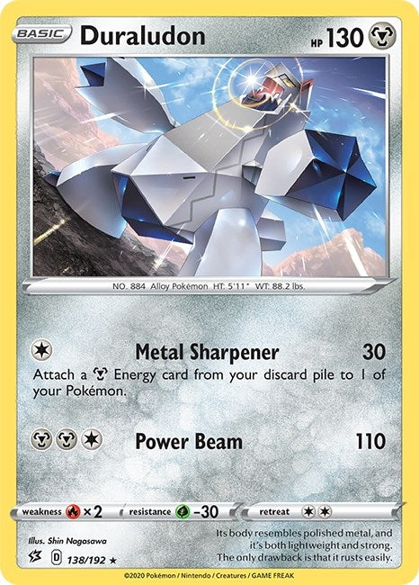 Image for Duraludon (138/192) (SWSH02: Rebel Clash) - Pokemon