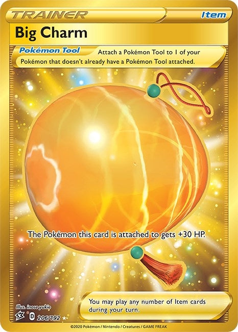 Image for Big Charm (Secret) (206/192) (SWSH02: Rebel Clash) - Pokemon