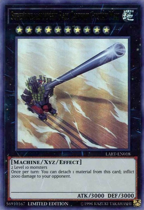 Image for Superdreadnought Rail Cannon Gustav Max (LART-EN018) (The Lost Art Promotion) (LART) - YuGiOh