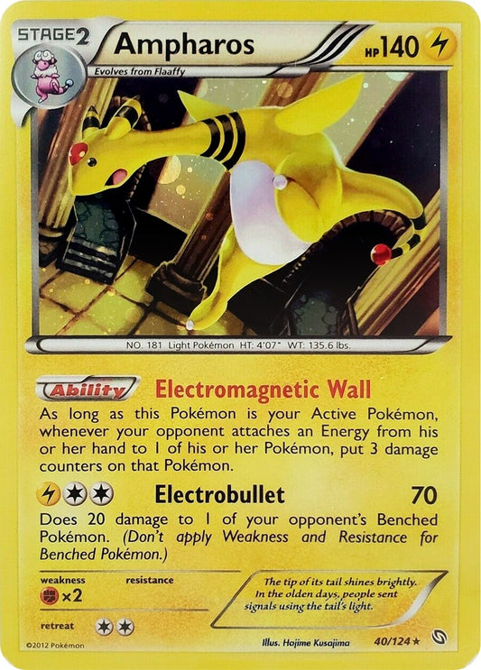 Image for Ampharos - 40/124 (Cosmos Holo) (040/124) (Blister Exclusives) - Pokemon