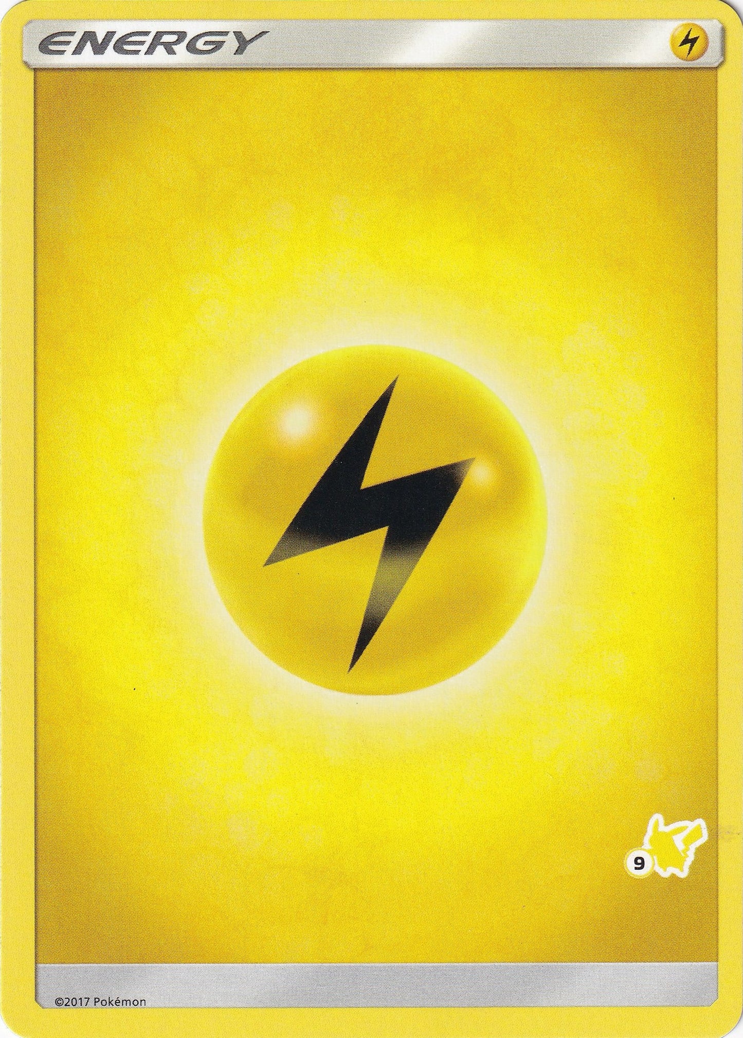 Image for Lightning Energy (#9 Pikachu Stamped) (Battle Academy) - Pokemon