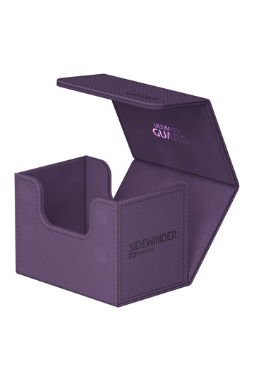 Ultimate Guard: Deck Box – XenoSkin Monocolor Sidewinder 80+ – Purple