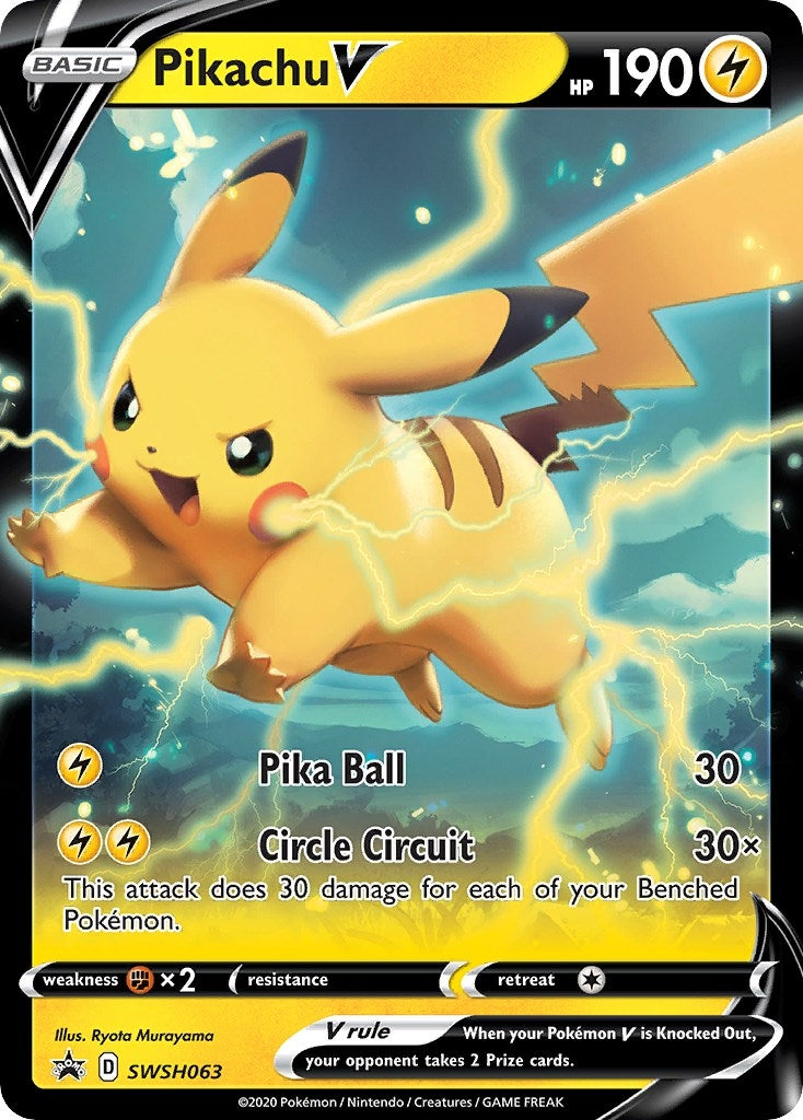 Image for Pikachu V - SWSH063 (SWSH063) (SWSH: Sword & Shield Promo Cards) - Pokemon