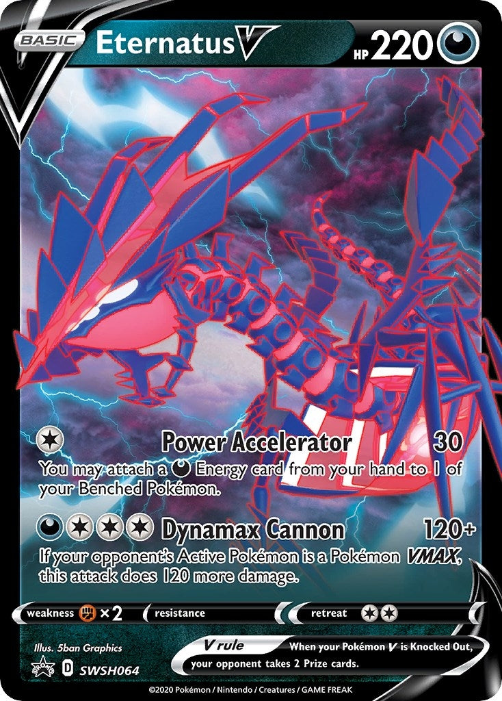 Image for Eternatus V - SWSH064 (SWSH064) (SWSH: Sword & Shield Promo Cards) - Pokemon