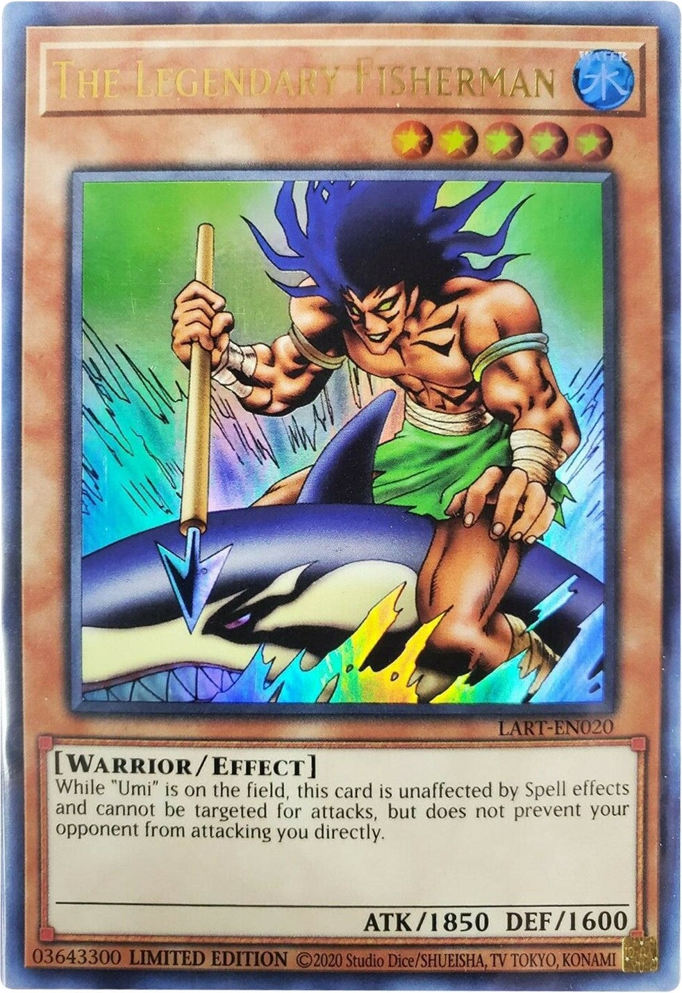 Image for The Legendary Fisherman (LART-EN020) (The Lost Art Promotion) (LART) - YuGiOh