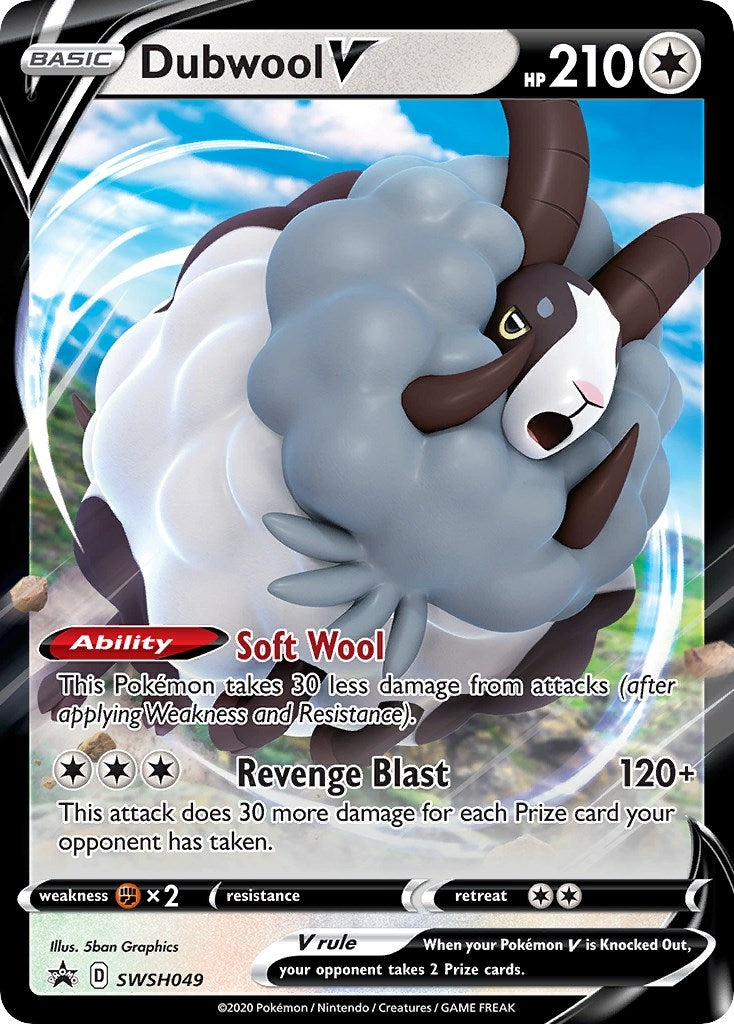 Image for Dubwool V - SWSH049 (SWSH049) (SWSH: Sword & Shield Promo Cards) - Pokemon