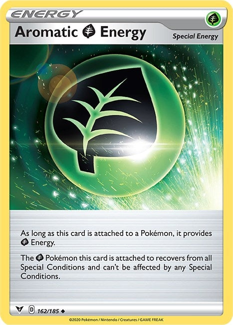 Image for Aromatic Grass Energy (162/185) (SWSH04: Vivid Voltage) - Pokemon