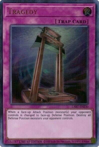 Image for Tragedy (LART-EN030) (The Lost Art Promotion) (LART) - YuGiOh