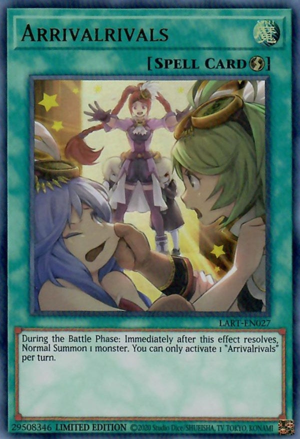 Image for Arrivalrivals (LART-EN027) (The Lost Art Promotion) (LART) - YuGiOh