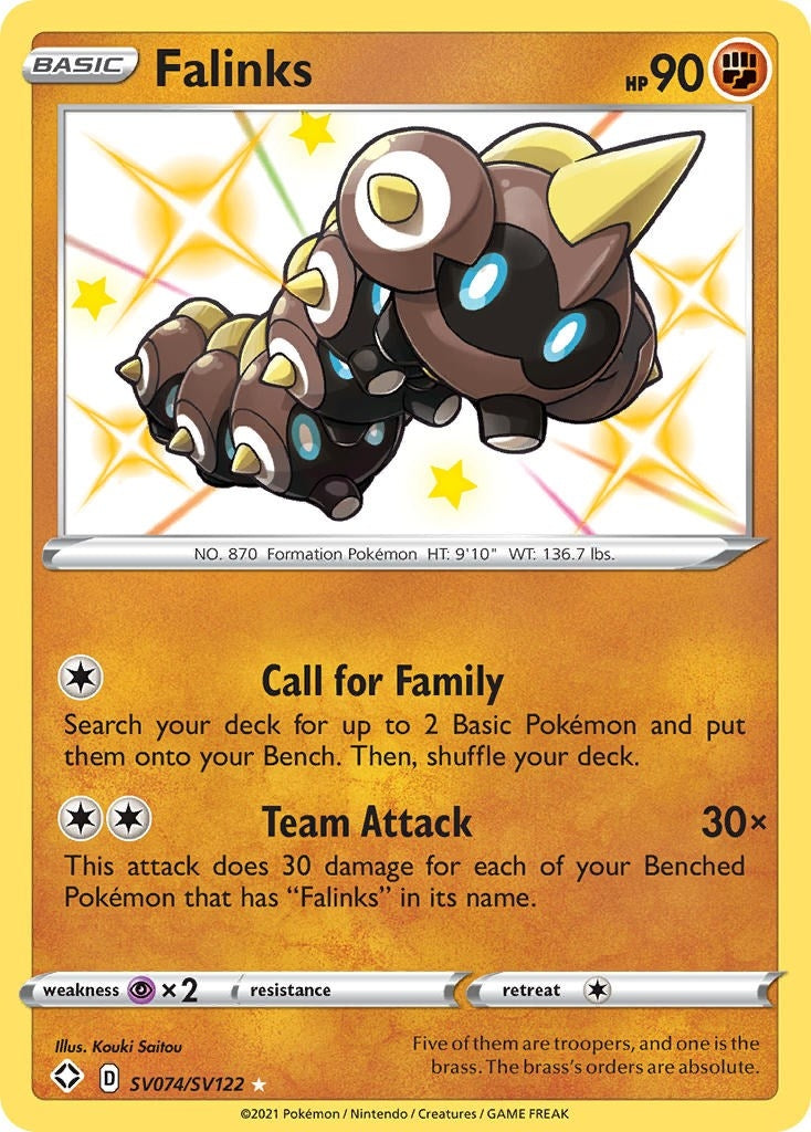 Image for Falinks (SV074/SV122) (Shining Fates: Shiny Vault) - Pokemon
