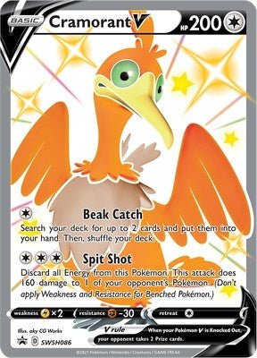 Image for Cramorant V - SWSH086 (SWSH086) (SWSH: Sword & Shield Promo Cards) - Pokemon