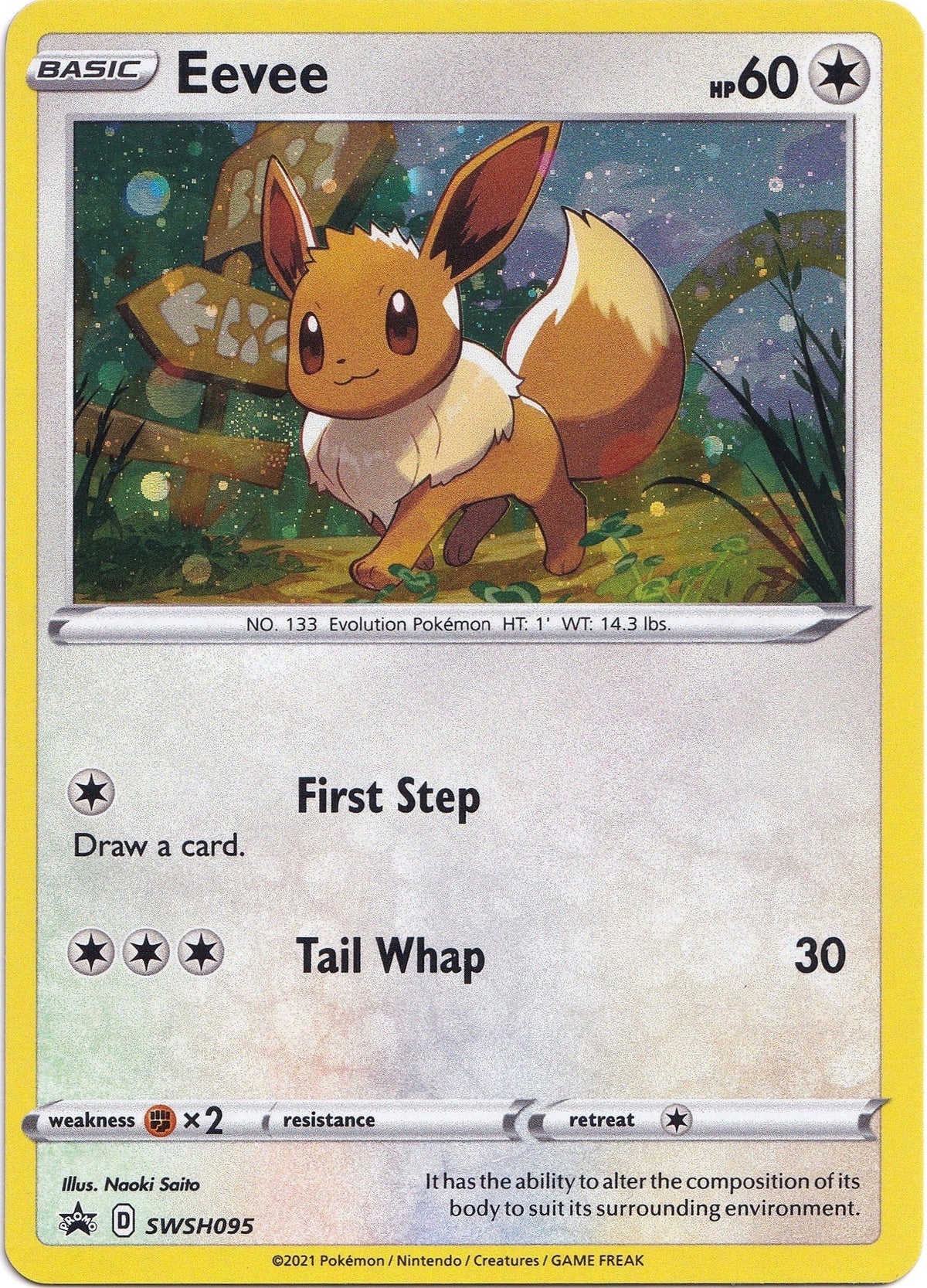 Image for Eevee - SWSH095 (SWSH095) (SWSH: Sword & Shield Promo Cards) - Pokemon