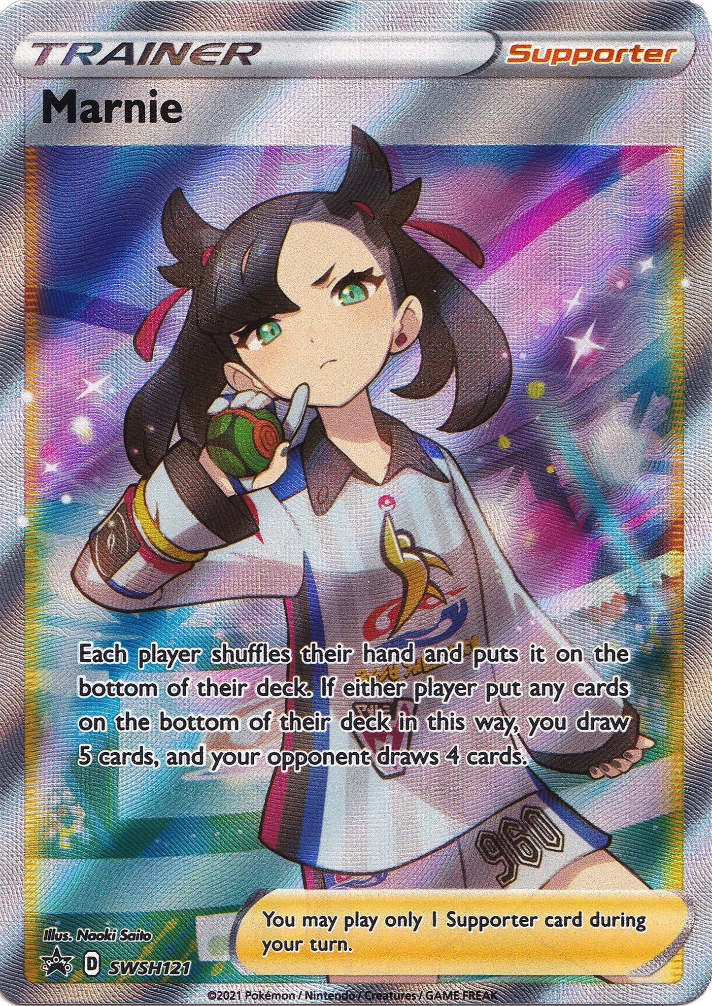 Image for Marnie - SWSH121 (SWSH121) (SWSH: Sword & Shield Promo Cards) - Pokemon