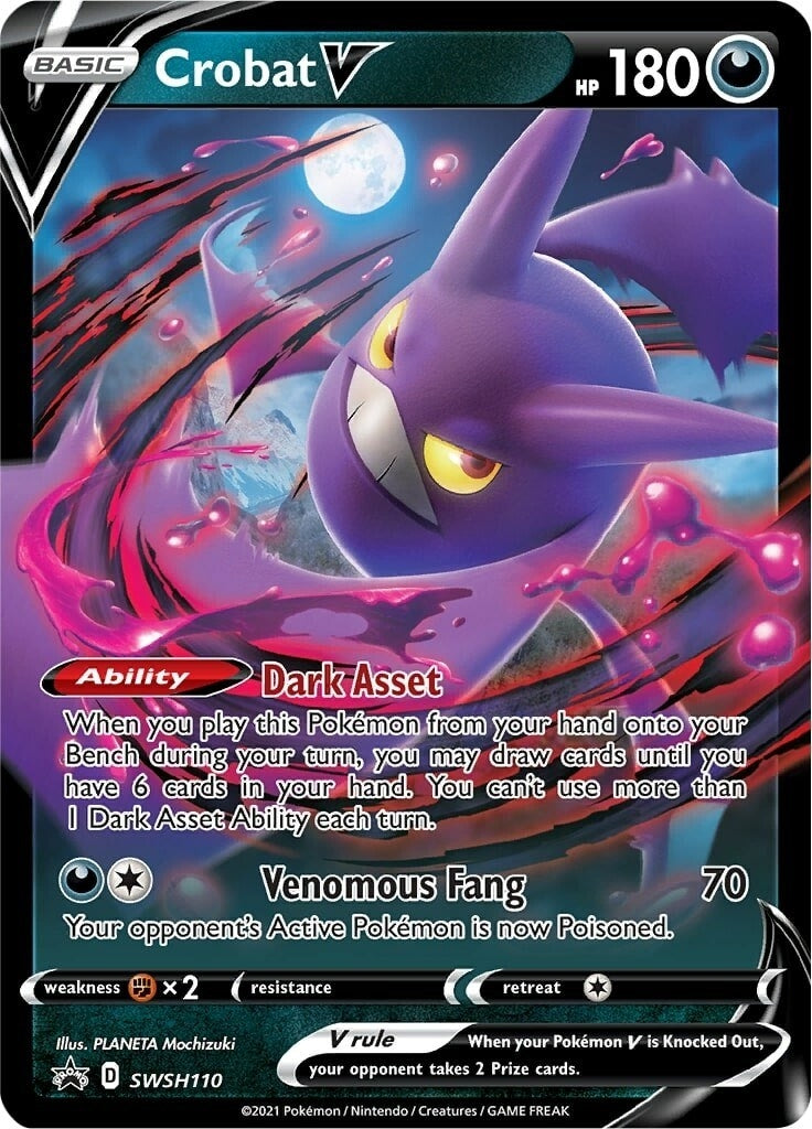 Image for Crobat V - SWSH110 (SWSH110) (SWSH: Sword & Shield Promo Cards) - Pokemon