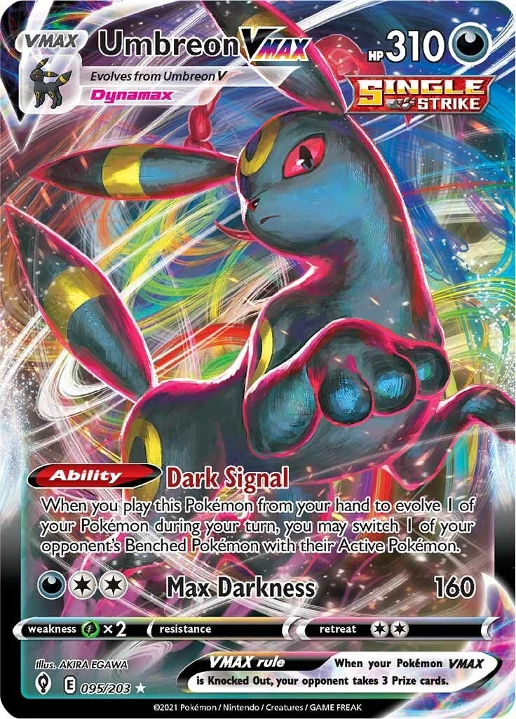 Image for Umbreon VMAX (095/203) (SWSH07: Evolving Skies) - Pokemon