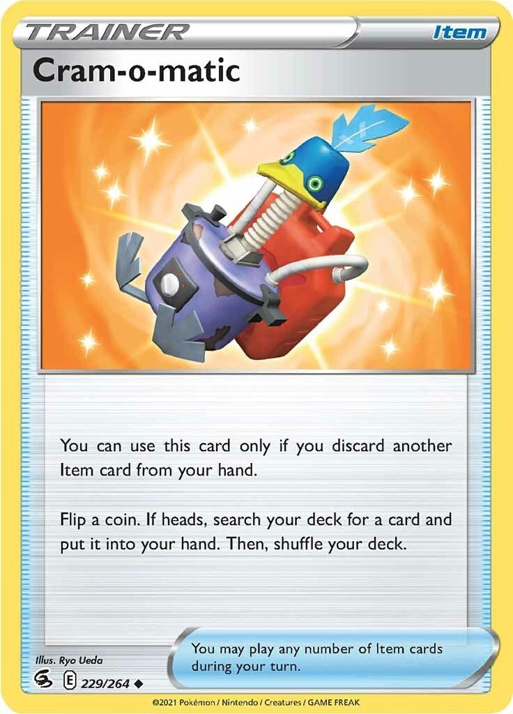 Image for Cram-o-matic (229/264) (SWSH08: Fusion Strike) - Pokemon