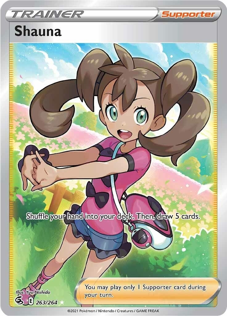 Image for Shauna (Full Art) (263/264) (SWSH08: Fusion Strike) - Pokemon