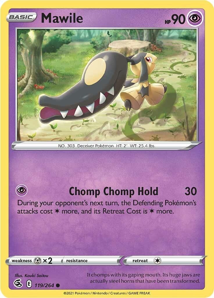 Image for Mawile (119/264) (SWSH08: Fusion Strike) - Pokemon