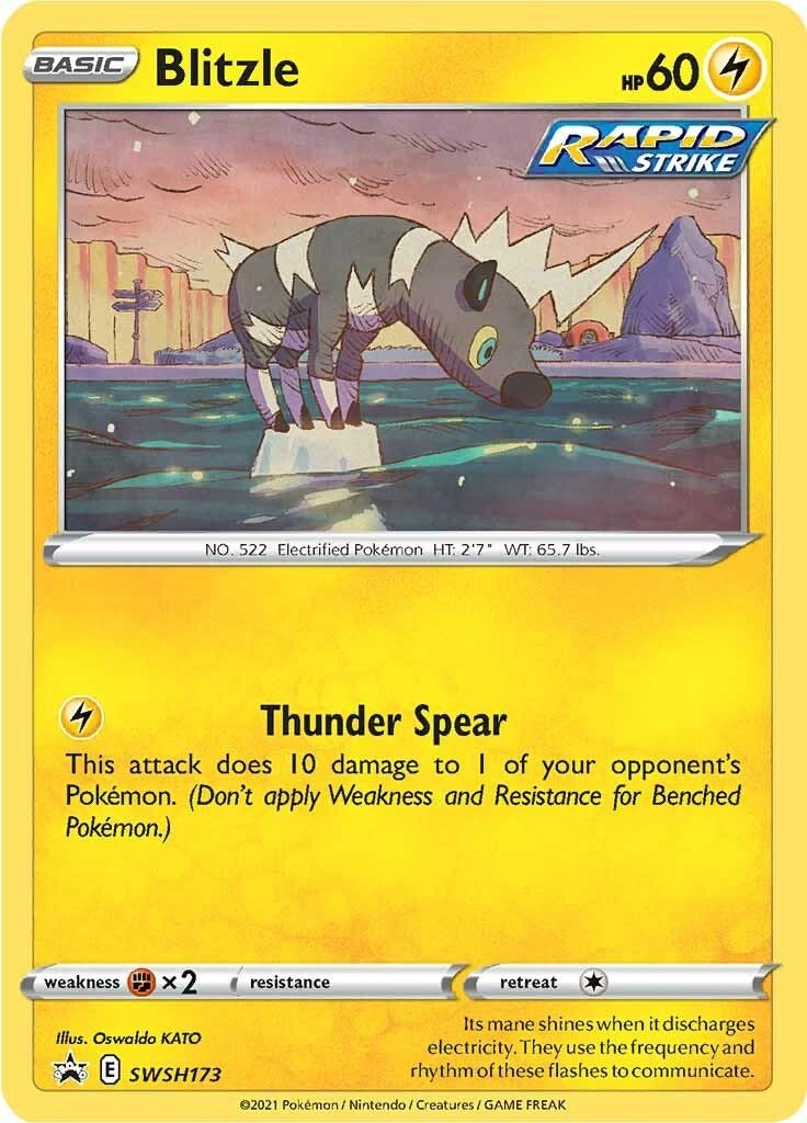 Image for Blitzle - SWSH173 (SWSH173) (SWSH: Sword & Shield Promo Cards) - Pokemon