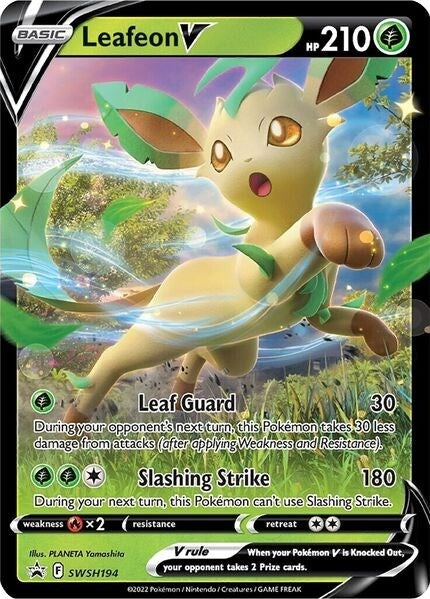Image for Leafeon V - SWSH194 (SWSH194) (SWSH: Sword & Shield Promo Cards) - Pokemon