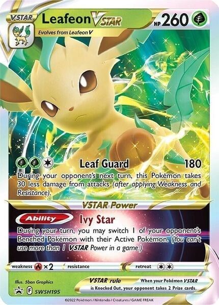 Image for Leafeon VSTAR - SWSH195 (SWSH195) (SWSH: Sword & Shield Promo Cards) - Pokemon