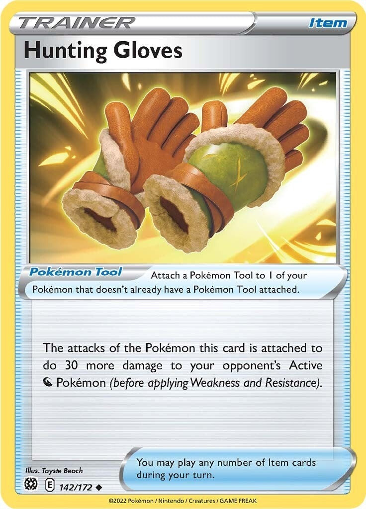 Image for Hunting Gloves (142/172) (SWSH09: Brilliant Stars) - Pokemon