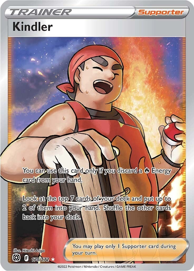 Image for Kindler (Full Art) (170/172) (SWSH09: Brilliant Stars) - Pokemon