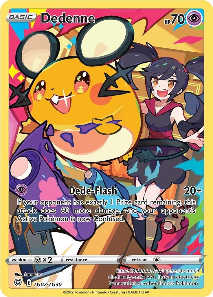 Image for Dedenne (TG07/TG30) (SWSH09: Brilliant Stars Trainer Gallery) - Pokemon