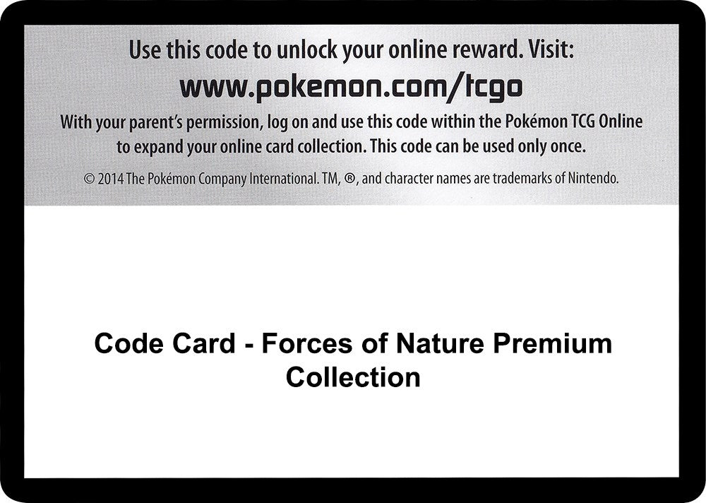 Image for Code Card - Forces of Nature Premium Collection (SM - Forbidden Light) - Pokemon