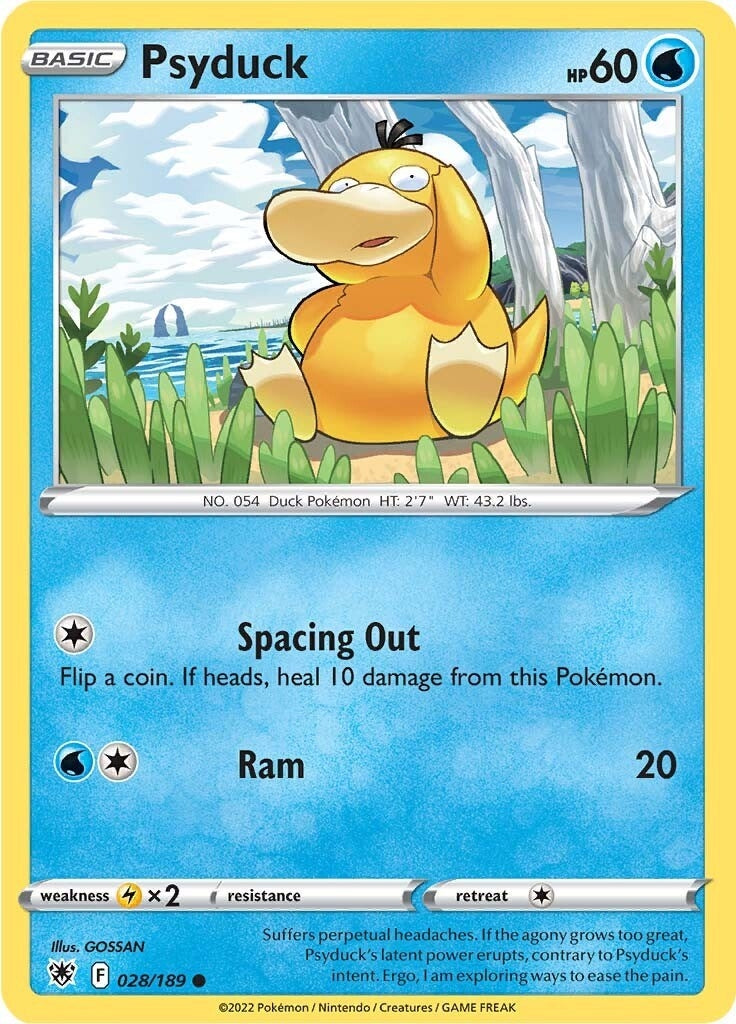 Image for Psyduck (028/189) (SWSH10: Astral Radiance) - Pokemon