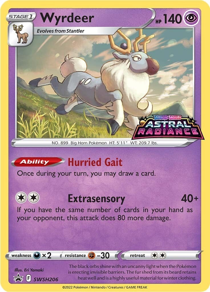 Image for Wyrdeer - SWSH206 (SWSH206) (SWSH: Sword & Shield Promo Cards) - Pokemon