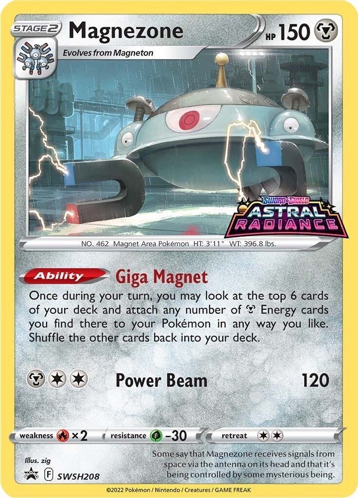 Image for Magnezone - SWSH208 (SWSH208) (SWSH: Sword & Shield Promo Cards) - Pokemon