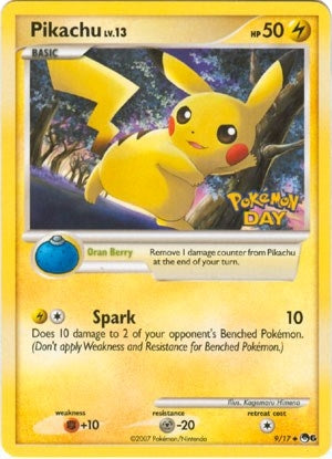 Image for Pikachu (Pokemon Day Stamped) (009/017) (POP Series 6) - Pokemon