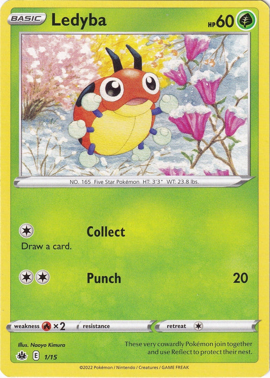 Image for Ledyba (001/015) (McDonald's Promos 2022) - Pokemon